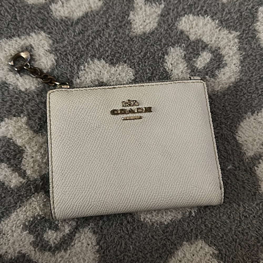 Coach wallet with coin pouch